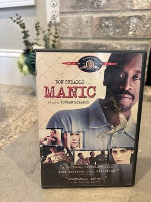 Manic DVD Don Cheadle Jordan Melamed Joseph Gordon-Levitt 2004 RARE OOP -NICE!
