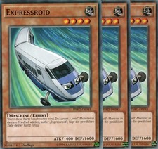 yugioh 3x Expressroid HSRD-DE045 COMMON DEUTSCH