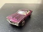 Vintage Original 1969 Hot Wheels Redline Olds 442 Magenta Diecast Vehicle Car