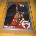 1990 Hoops MICHAEL JORDAN # 65 Real Nice Rare Iconic Vintage Card Bulls 🔥🔥🔥🔥
