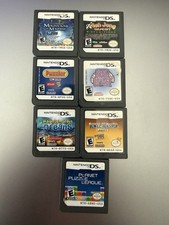 Nintendo DS Game Lot Mah Jong Quest, Brain Voyage, Jewel Master Egypt, Etc