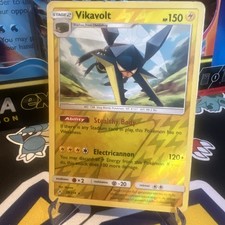 Vikavolt 59/214  Reverse holo Rare Holo Unbroken Bonds Pokemon Card Near Mint