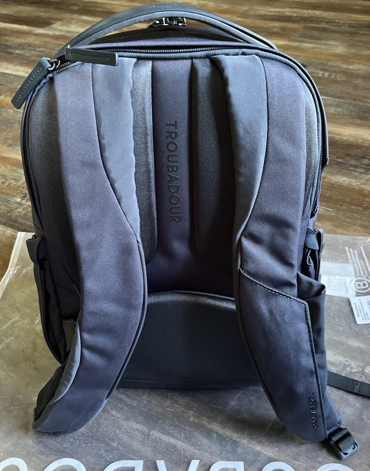Troubadour Apex 4.0 Compact Backpack 16L Ergonomic/Water Resistant Basalt image 3