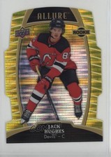 2019-20 Upper Deck Allure Rookies Yellow Taxi Jack Hughes #100 2s2