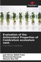 JoëL Olivier Ndiefi Fomi (U. A.) | Evaluation Of The Antioxidant Properties...