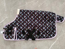 Horse dinky 100g limited edition unicorn print turnout rug 600d waterproof rug