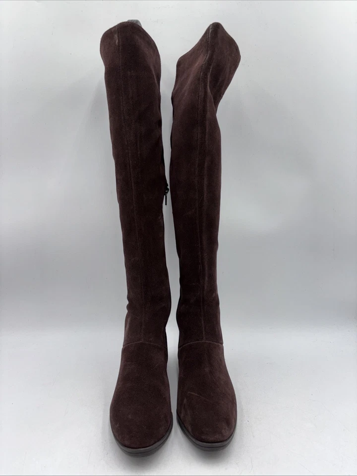 Aerosoles Woman's Boots Cecina Boot Dark Brown Java Faux Suede Size 6 M - Image 2 of 4