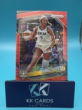 2025 WNBA Prizm Angel Reese Red Pulsar #92 /299 Chicago Sky