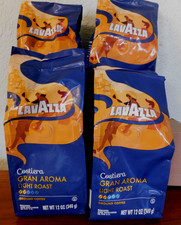 4 Bags Lavazza Gran Aroma Ground Coffee 12oz Light Roast 100% Arabica BB 06/2027 11.61 per pound