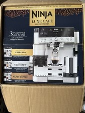 Ninja Luxe Café Premier ES601UK Espresso Machine BRAND NEW SEALED