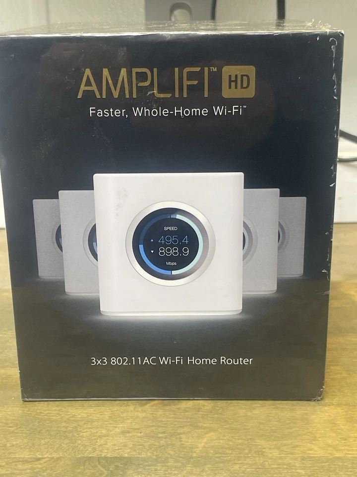 Ubiquiti AmpliFi HD Mesh Router 3x3 802.11AC AFI-R-US Open Box Complete TESTED - Image 2 of 4