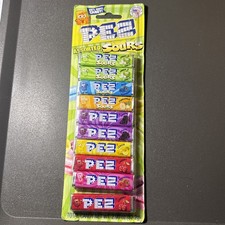 Pez Assorted Fruit And Sours A 10 pack 2.9oz Exp 1/26/28 New Sealed
