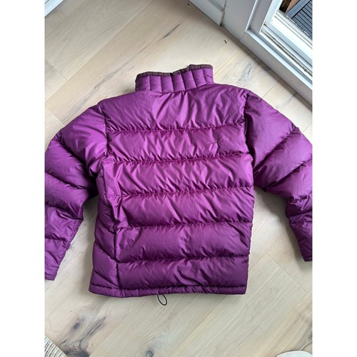 Patagonia Kids XL 14 Down Puffer Coat in Eggplant purple Warn Winter coats - Picture 8 of 8