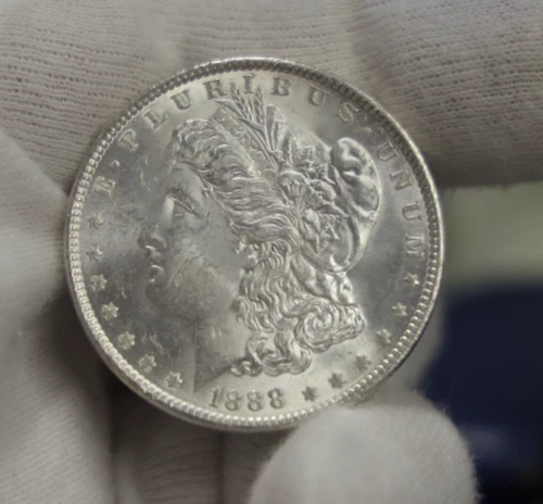 1888 US Morgan Silver Dollar $1 Original Unc.