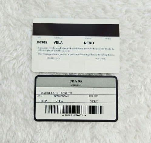 PRADA Shoulder Bag Black Shoulder Crossbody Tesuto thumbnail 10