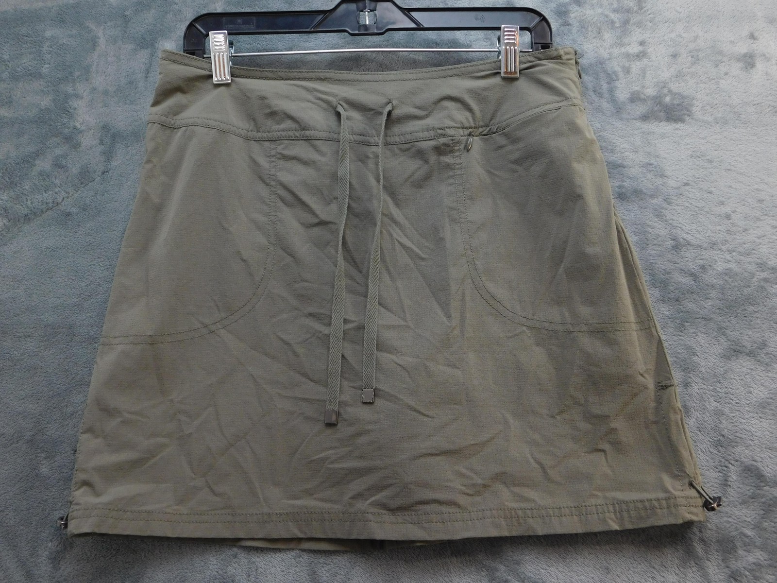 Skirt Womens Large Drawstring Stretch Pockets Hiking Outdoor