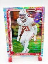 2025 Topps Chrome Football #6 Garrett Williams Pulsar Arizona Cardinals