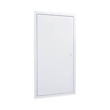Uimoso Steel Access Panel for Drywall, Galvanized Door, 30.3x15.2 in, White