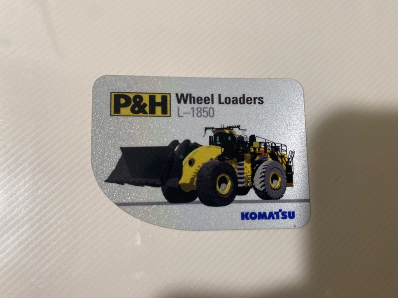 nice P&H/Komatsu mining sticker