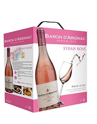 Baron d'Arignac Syrah Roséwein Pays d'Oc Bag-in-Box