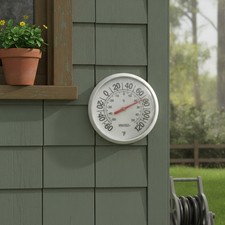 Easy to Read Big  Bold Thermometer - 5.25 Inch for Garden, Patio, and Pool