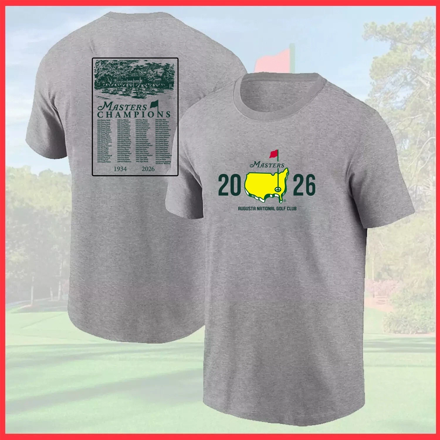 Augusta National Golf Club Tee - 2026 Masters Tournament Shirt