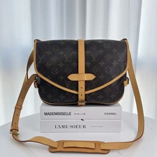 LOUIS VUITTON Saumur 30 Monogram Shoulder Bag Crossbody EBay AG Authentic