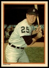 1985 Topps Circle K All Time Home Run Kings #25 Norm Cash