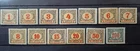 BOSNIA . 1904-8, complete series of TASA.