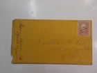 Civil War Cover 188th Pennsylvania Washington D.C. Militaria Stamp Postal VTG