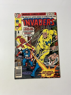 The Invaders #35 Marvel Comics 1978 Bronze Age