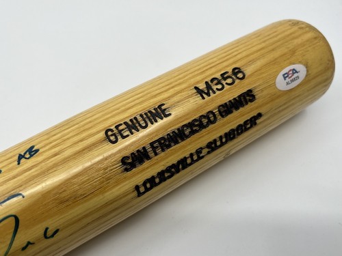 Brett Pill 1st HR SF Giants Signed Autograph Louisville Slugger Bat PSA DNA *29 - Picture 3 of 5