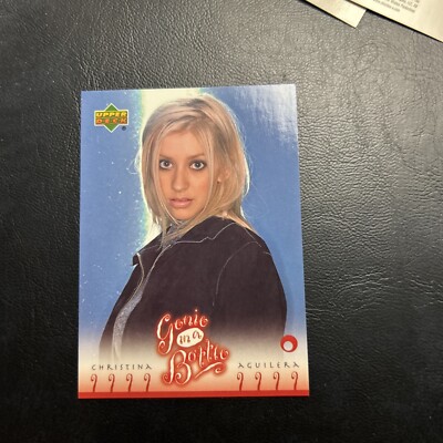 Jb3a Christina Aguilera, 2000 Upper Deck Reflection #28 Genie In A Bottle