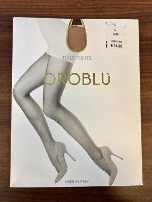 Oroblu  Tulle Strumpfhosen Feinmaschiges Netz matt Schwarz oder Hautfarben