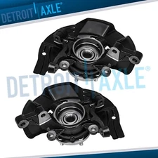 2.0L Front Steering Knuckles Wheel Hub Bearings for 2011 - 2013 Hyundai Sonata
