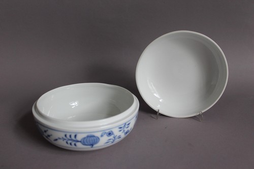 Meissen Zwiebelmuster Deckelschale XXL Deckeldose Bonboniere D 16 cm 1.Wahl - Picture 5 of 7