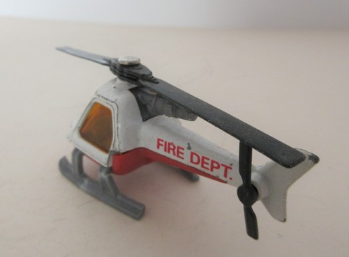 Matchbox Lesney 1-75 Series Helicopter 'Fire Department' (2) - Picture 5 of 5