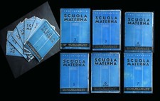 Lotto 6 albi Scuola materna-Pro infantia-Rivista per Educatrici e Famiglia-1939