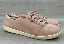 Vionic Brinley Women's Sneaker Pink Suede 11 Causal Comfort Orthotic Shoes