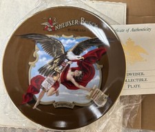 Anheuser Busch " Ganymede " 1993 Archives Plate 2nd in Series Budweiser