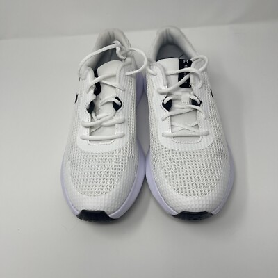 Under Armour Charged Surge Shoes MENS White Lace Up Athletic Sneakers SIZE 10.5 Under Armour Men main image 2