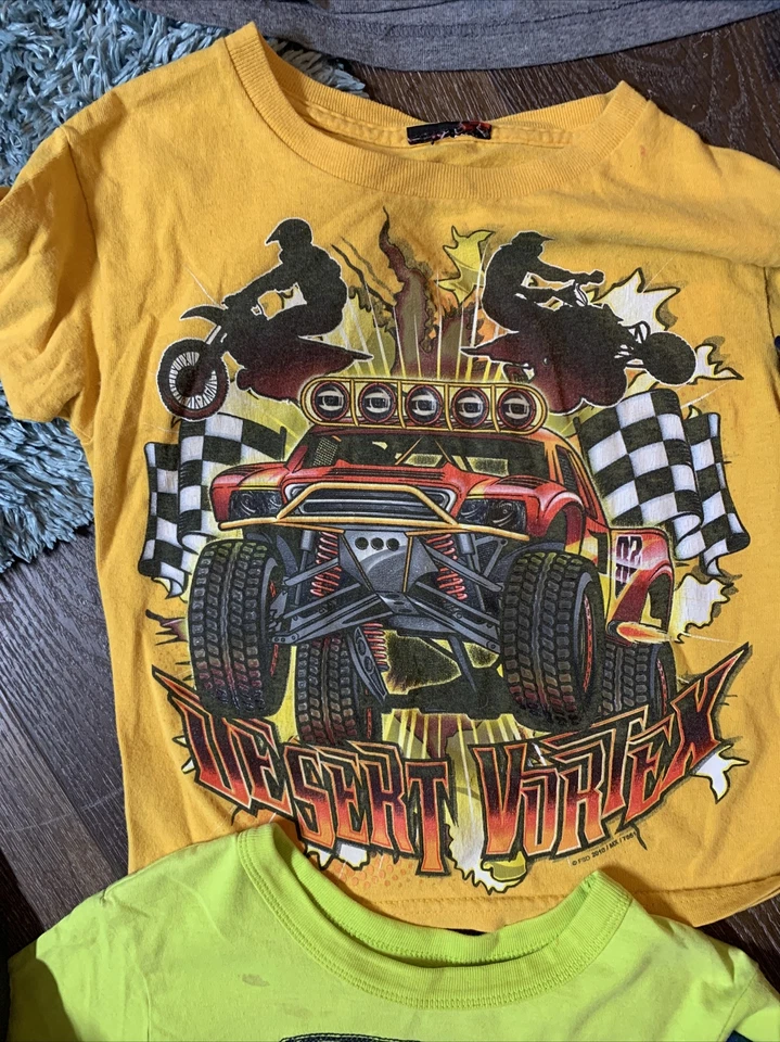 ((10 Total)) Lote Camisas Niños Pequeños Talla 4-6 MUY BONITAS Camisas Foto 4 de 4