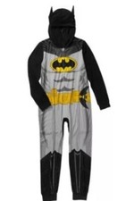 Batman Costume Hooded Sleeper Blanket 1-PC Pajama Boy Size 8 NWT MSRP: 44
