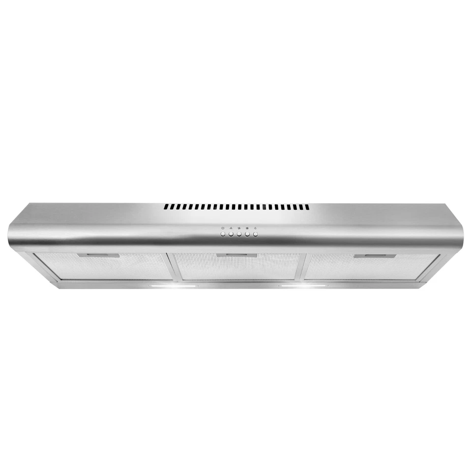 36 in. Under Cabinet Range Hood, Push Button, Mesh Filters in Stainless Steel - Image 3 of 4