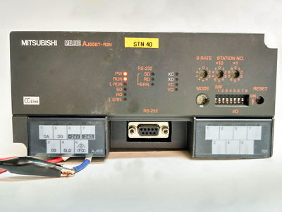 10850 MITSUBISHI MELSEC CC LINK RS232 INTERFACE MODULE AJ65BT-R2N