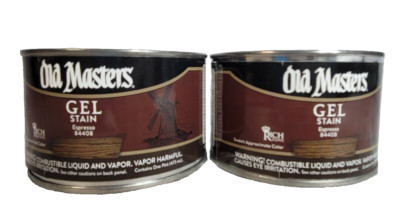 PACK OF 2 Old Masters 1 pt 84408 Espresso Gel Stain