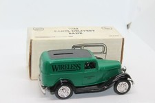 ERTL 1932 FORD WIRELESS PANEL DELIVERY TRUCK BANK IN BOX