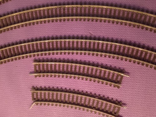 PECO Setrack OO Gauge Curve Bundle 5 Pieces Assorted Sizes - Picture 10 of 22