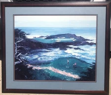 Mark King Martin Lawrence  Limited Editions -FRAMED Very Rare Seaside Tee