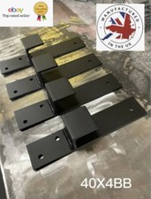 Barricade brackets, Double door home secutity X4 Heavy Duty 5mm